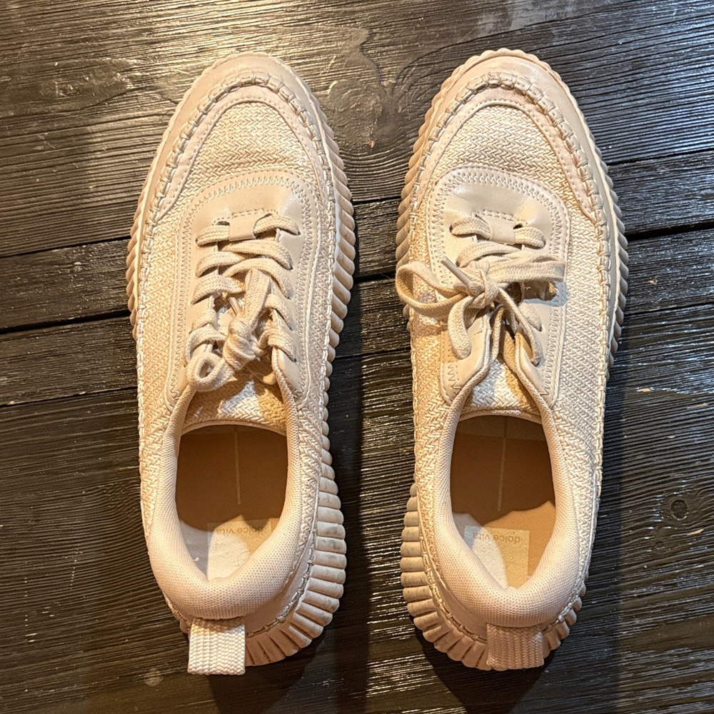 DV by Dolce Vita Cream Sneakers